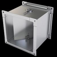 Дроссель-клапан прямоугольный 400х500 мм фото 1