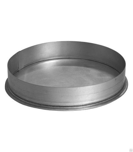 Заглушка круглая D 630 из оцинкованной стали фото 1