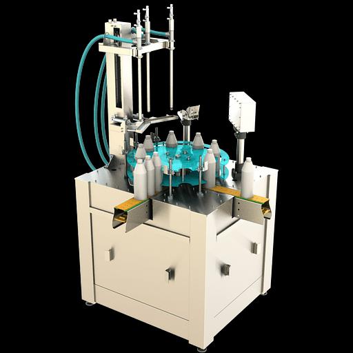 Автомат розлива жидкостей в тару 0,1 – 2,0 л АР-400В-МГ (карусельный, весовой) фото 3