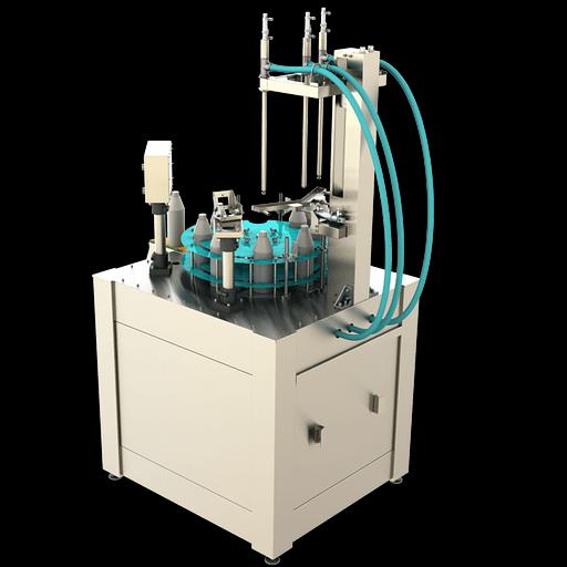 Автомат розлива жидкостей в тару 0,1 – 2,0 л АР-400В-МГ (карусельный, весовой) фото 6