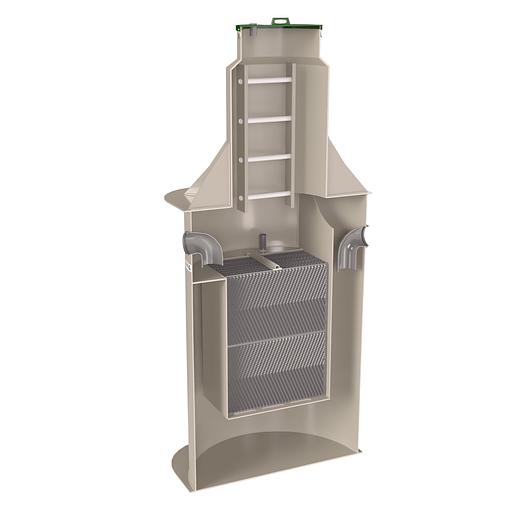 Вертикальный промышленный пескоуловитель фото 2