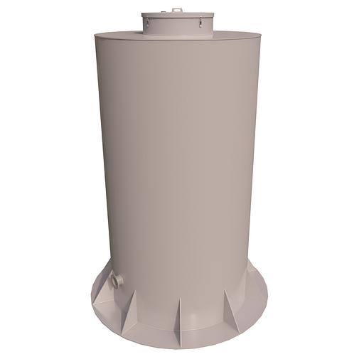 Пластиковые наземные емкости вертикального или горизонтального типа фото 1