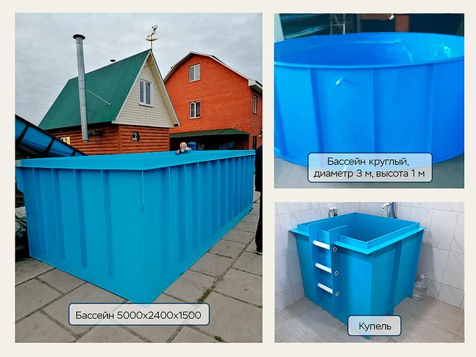 Пластиковый бассейн Экосети фото 5