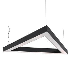 Подвесной светодиодный светильник треугольник фото 1