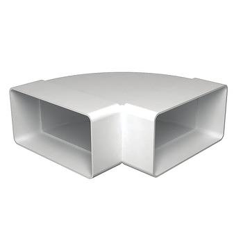 Колено горизонтальное плоское Эра КГП - 612КГП - 60х120 мм фото 1