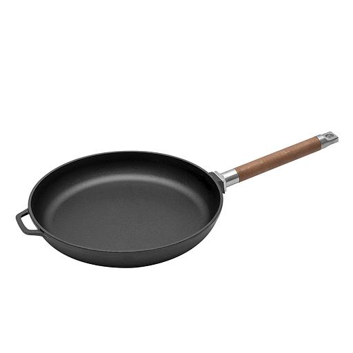 0128 Сковорода чугунная, 28 см, со съёмной ручкой фото 1