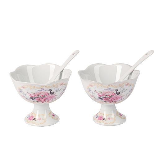 P060160 Debora Набор креманок с ложками фото 1