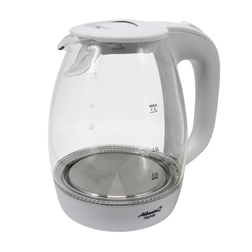 ATH-2465 (white) Чайник стеклянный электрический фото 1
