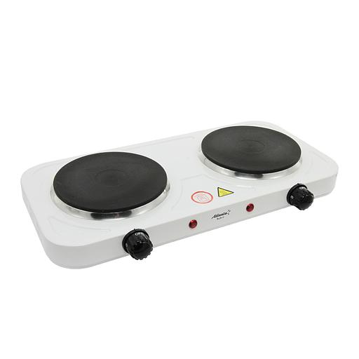 ATH-1739 (white) Электроплитка двухконфорочная фото 1