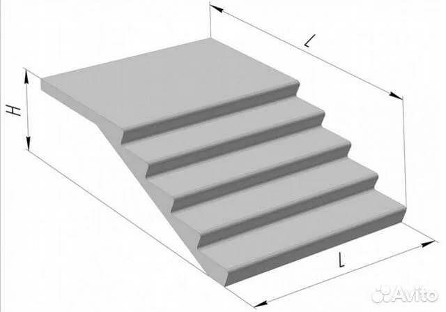 Лестничные марши, площадки, ступени фото 2