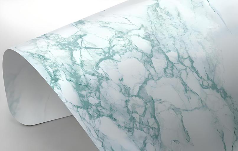 Плёнка ПВХ «MSD Premium Мрамор», фотопечать, для производства натяжных потолков, фактурное матовое покрытие ОПТ фото 1