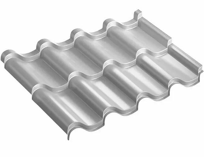 Металлочерепица «Андалузия» матовая 0,47 мм опт фото 9