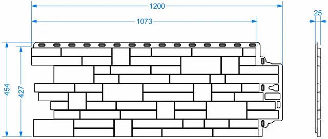 Фасадная панель под песчаник Stern «Родос» опт фото 2