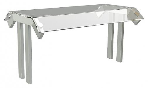 Полка верхняя Техно-ТТ Виола ПВ-1355-4 х фото 1