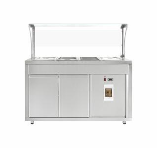 Мармит вторых блюд Luxstahl МВП (С)-1500 паровой (Цвет фасада 3354PR Венге Цаво) фото 2