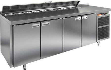 Стол для салатов Hicold Sl2-1111Gn (1/6) с крышк. фото 1