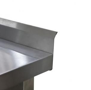 Стол универсальный Luxstahl СПУ-8/6 со сплошной полкой нерж фото 3