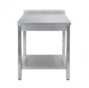 Стол универсальный Luxstahl СПУ-8/6 со сплошной полкой нерж фото 5