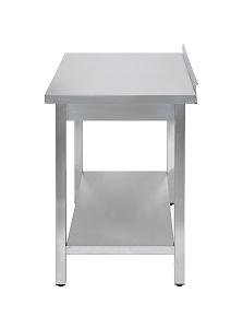 Стол универсальный Luxstahl СПУ-8/6 со сплошной полкой нерж фото 7