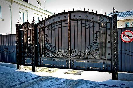 Ворота Metall Expert кованые, код В-91 фото 1