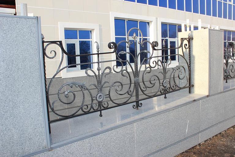 Ограждение Metall Expert кованое фото 2