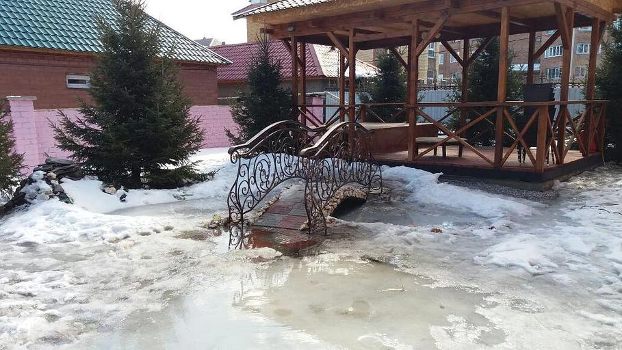 Перильное ограждение Metall Expert кованое для мостика фото 2