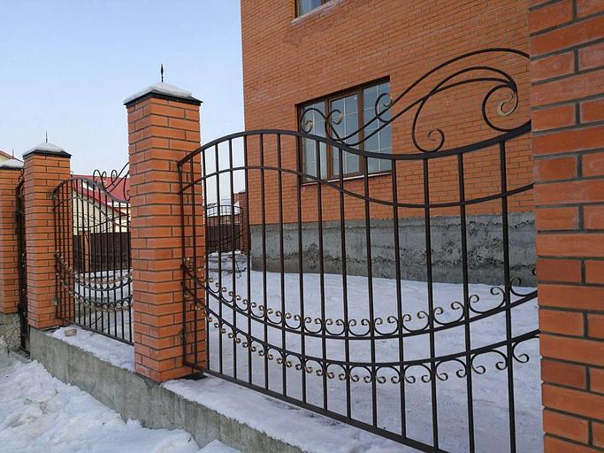 Забор Metall Expert кованый фото 1