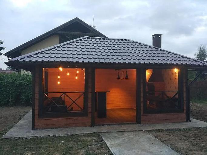 Беседки и навесы под заказ фото 4