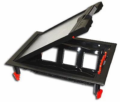 Напольный лючок Aemsa на 6 модулей ОПТ фото 4