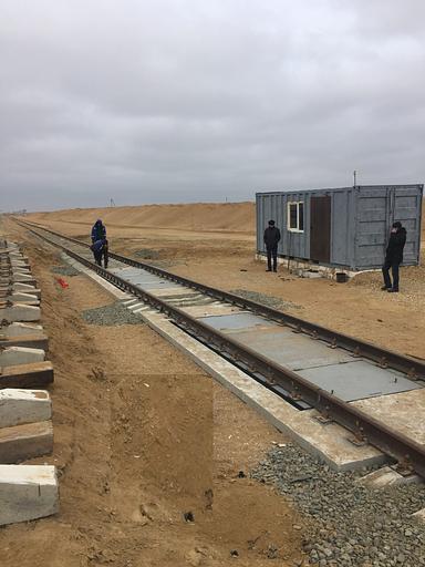 Вагонные весы AWZ «Туран-150В» 150 т, 16×1,9 м фото 2