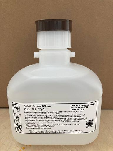 Разбавитель S1018 для маркировочных принтеров Hitachi, 0,8 л ОПТ фото 1