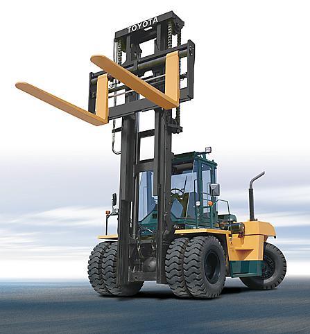Вилочный автопогрузчик Toyota 4FD100 крупнотоннажный фото 1