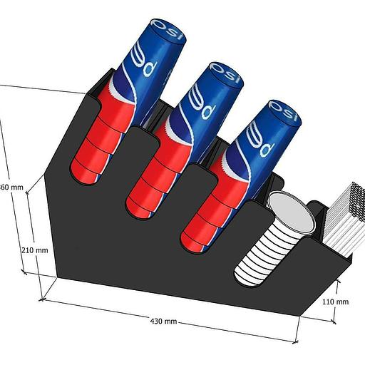Органайзер №1 для стаканов, трубочек фото 5