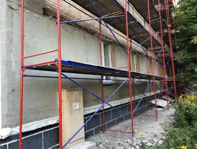 Леса строительные монолитные комплект б/у ОПТ фото 1