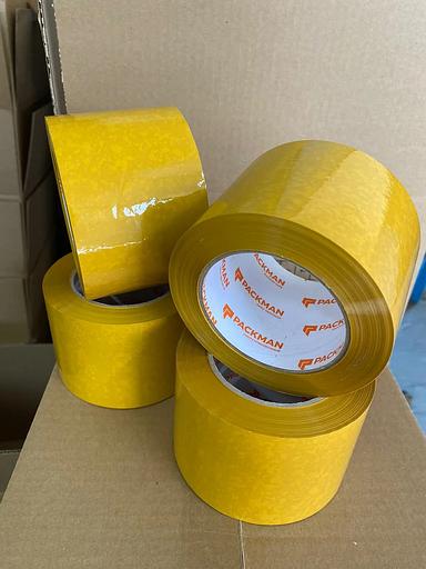 Скотч Packman желтый 80 мм 150 м фото 2