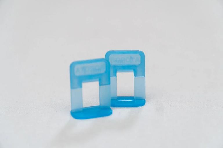 Система выравнивания плитки J&B Зажим Ворота 1 мм, 100 шт фото 2