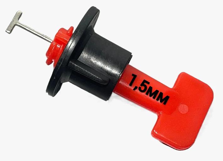 Система выравнивания плитки J&B многоразовое использование 1,5 мм, 50 шт фото 2