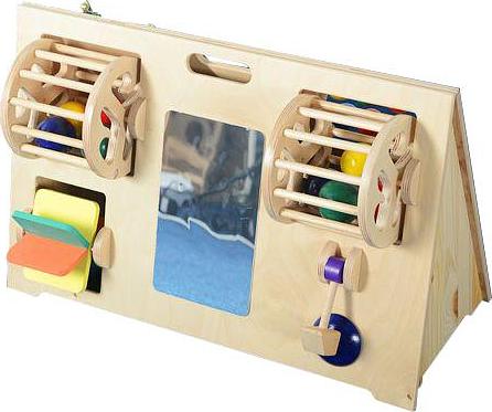 Двухсторонняя тактильная панель «Звездочка» 380х610х250 мм фото 3