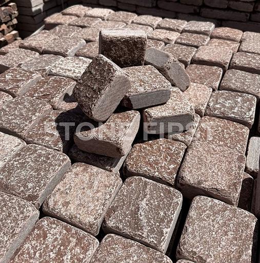 Пиленый камень STONE FIRST Брусчатка лемезит галтованный ОПТ фото 1