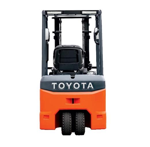Электропогрузчик Toyota 8FBE15 вилочный трехколесный фото 3