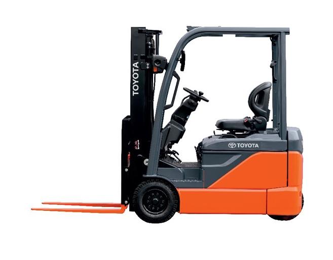 Электропогрузчик Toyota 8FBE20 вилочный трехколесный фото 1