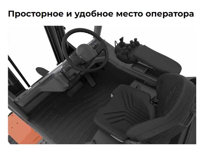 Электропогрузчик Toyota 9FBН80Т вилочный четырехколесный фото 2