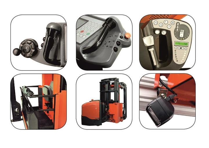 Штабелер узкопроходной Toyota VСE135 Vector, серия С, с подъемом кабины фото 2