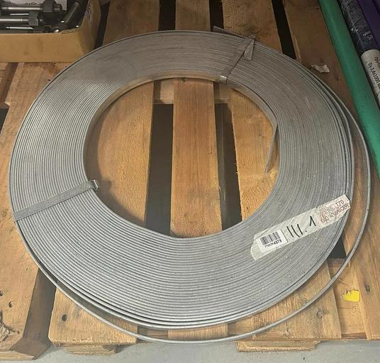 Полоса 4×25 мм, (бухта 62 м) горячеоцинкованная Basic EKF gcb-0425-62-hz фото 1