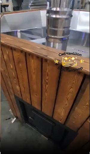 Банный чан «Фурако 1600» шестигранный на 3-4 человека, сталь 316L фото 7