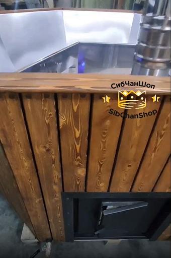 Банный чан «Фурако 1600» шестигранный на 3-4 человека, сталь 316L фото 8