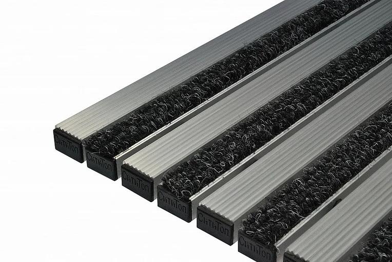 Придверная грязезащитная решётка «Сити Платинум + Текстиль» ОПТ фото 1