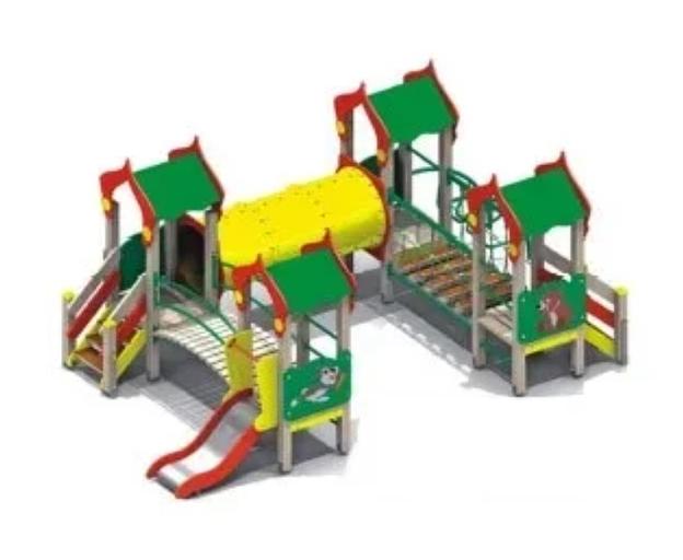 Детский игровой комплекс под заказ, код 8601-0113-0107 фото 1