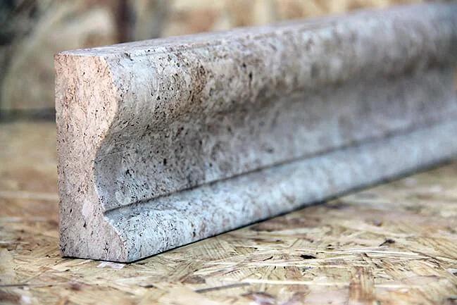 Профиль из травертина для оформления окон, дверей и арок ОПТ фото 2