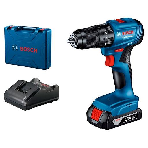 Дрель-шуруповерт аккумуляторная ударная Bosch GSB 185-LI фото 1